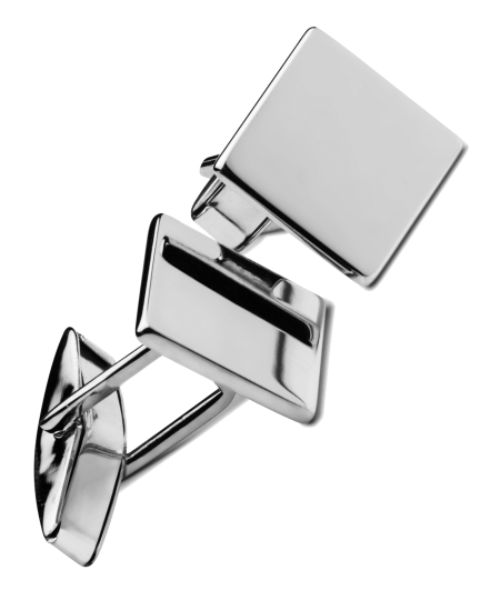 Manschettenknöpfe quadratisch