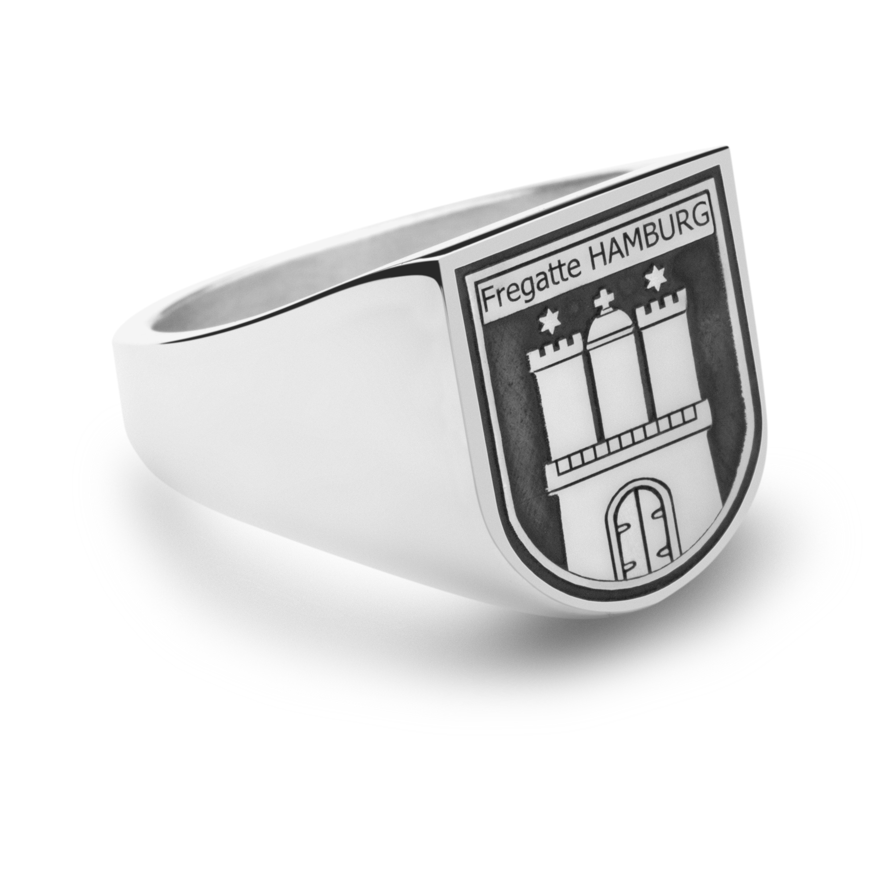 Siegelring Fregatte Hamburg Siegelring Fregatte Hamburg