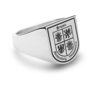 Siegelring Fregatte Mecklenburg-Vorpommern