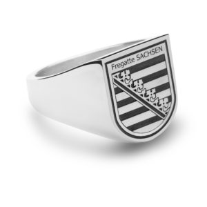 Siegelring der Fregatte Sachsen