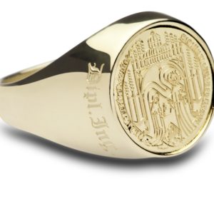 Absolventenring der Universität Rostock vergoldet