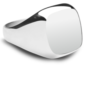 Siegelring 925 Sterling Silber quadratisch