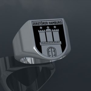 Siegelring Zerstörer Hamburg