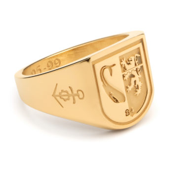 Siegelring Bundeswehr vergoldet