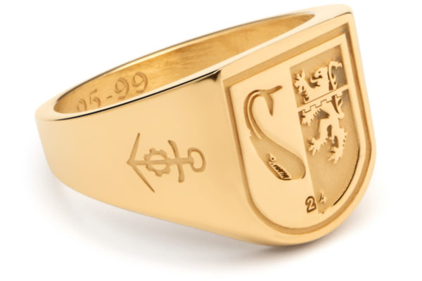 Siegelring Bundeswehr vergoldet